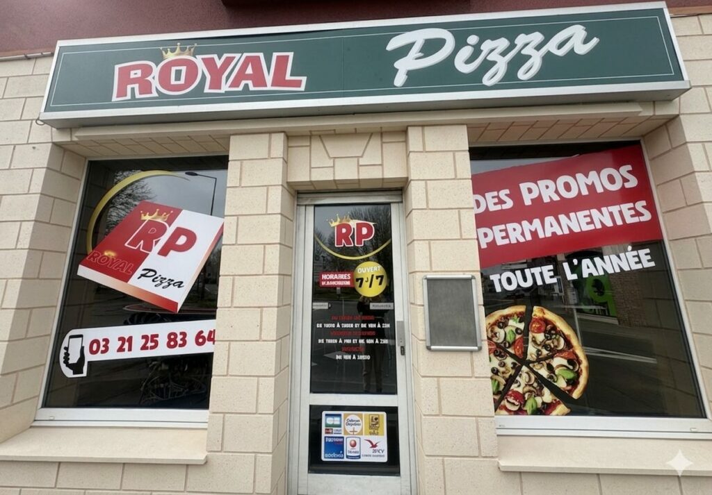 Facade Royal Pizza Camblain-Chatelain